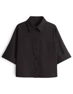 Opus Blusen*Freppy midnight brown