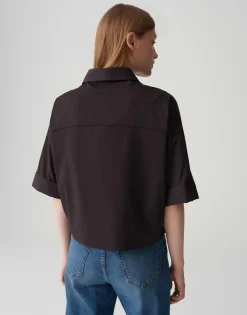 Opus Blusen*Freppy midnight brown