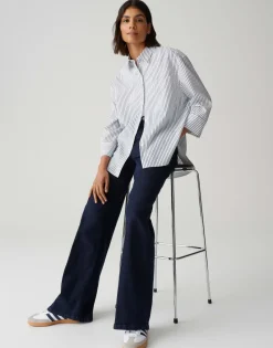 Opus Blusen*Frila coal blue