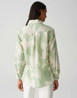 Opus Blusen*Fumine bohème green glow