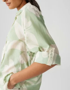 Opus Blusen*Fumine bohème green glow