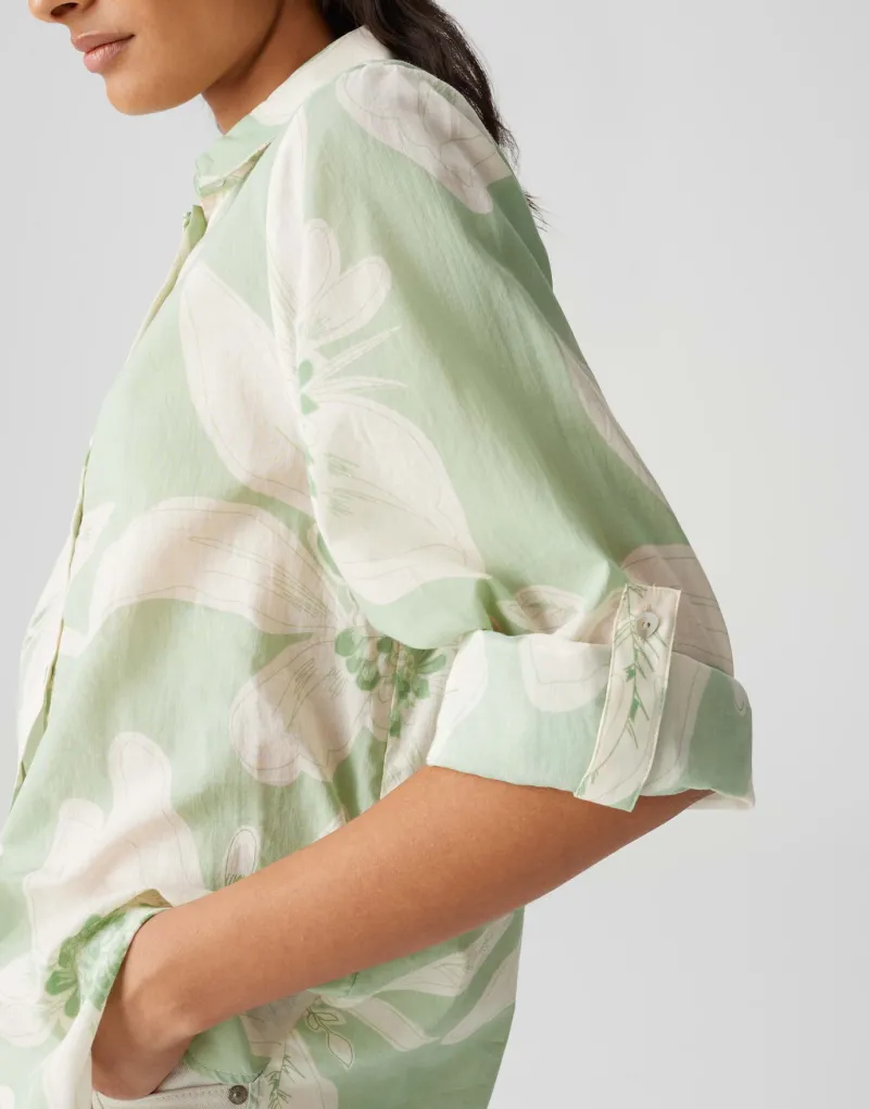 Opus Blusen*Fumine bohème green glow