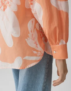 Opus Blusen*Fumine bohème pale orange
