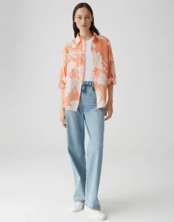 Opus Blusen*Fumine bohème pale orange