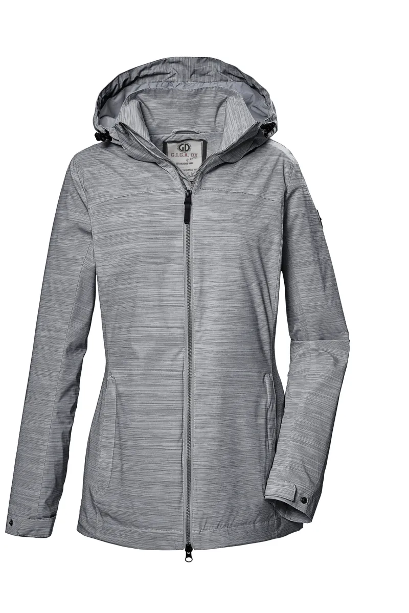 Giga.DX Jacken*Funktionsjacke mit Kapuze 00502 blaugrau