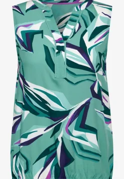 Cecil Shirts*Gemusterte Bluse adriatic green
