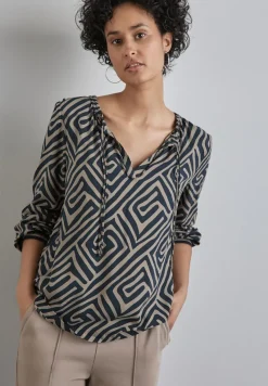 Street One Blusen*Gemusterte Bluse cool vintage green