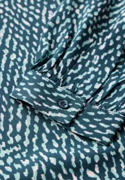 Street One Blusen*Gemusterte Bluse cool vintage green