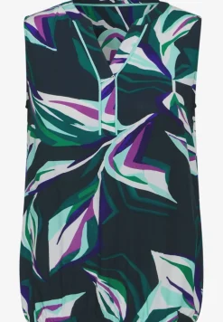 Cecil Shirts*Gemusterte Bluse fir green