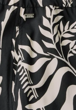 STREET ONE STUDIO Hosen*Gemusterte Culotte Black