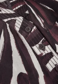 Cecil Blusen*Gemusterte Tunika mulberry red