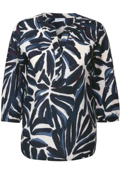Cecil Blusen*Gemusterte Tunika urban dark blue