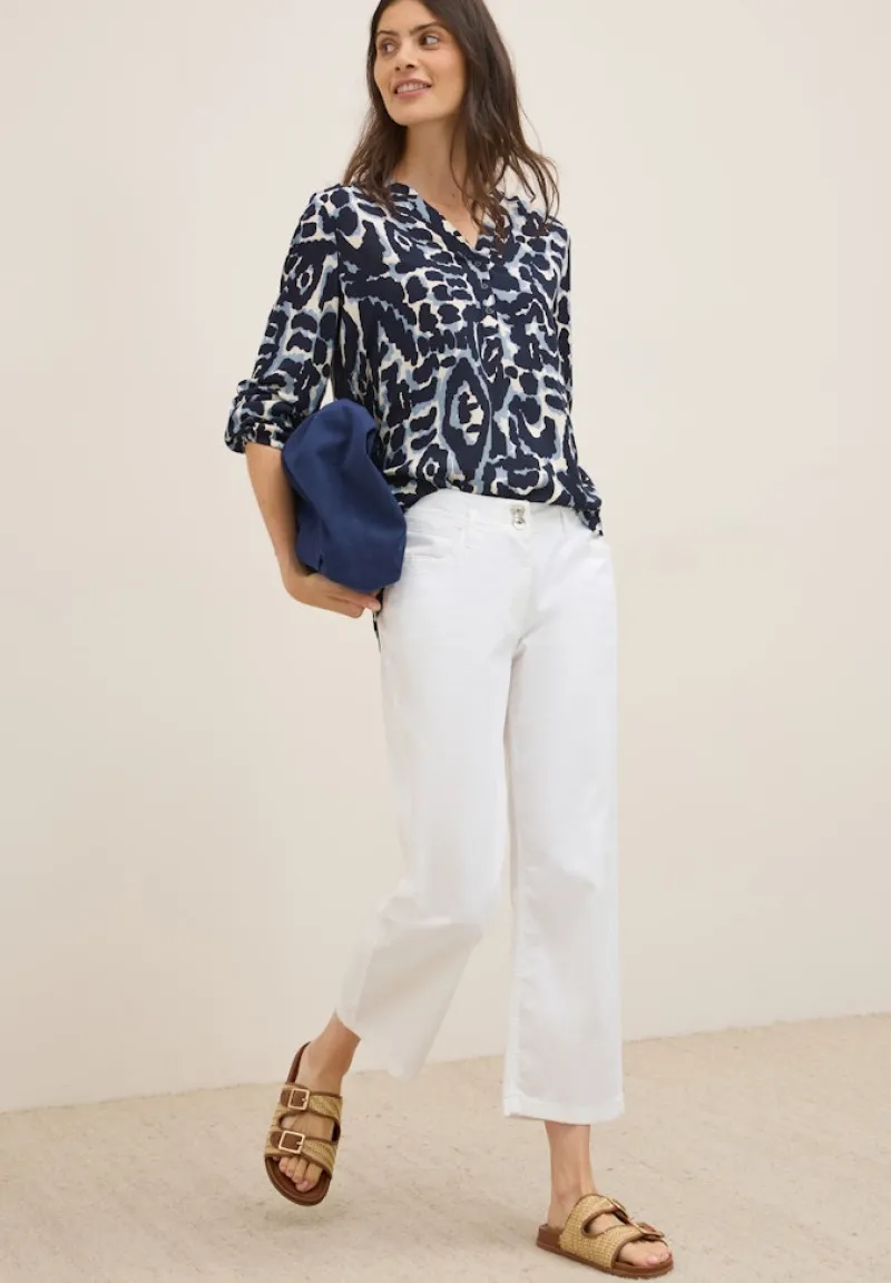 Cecil Blusen*Gemusterte Tunika urban dark blue