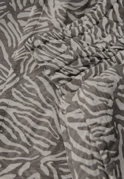 Street One Röcke*Gemusterter Chiffon-Rock nomad brown