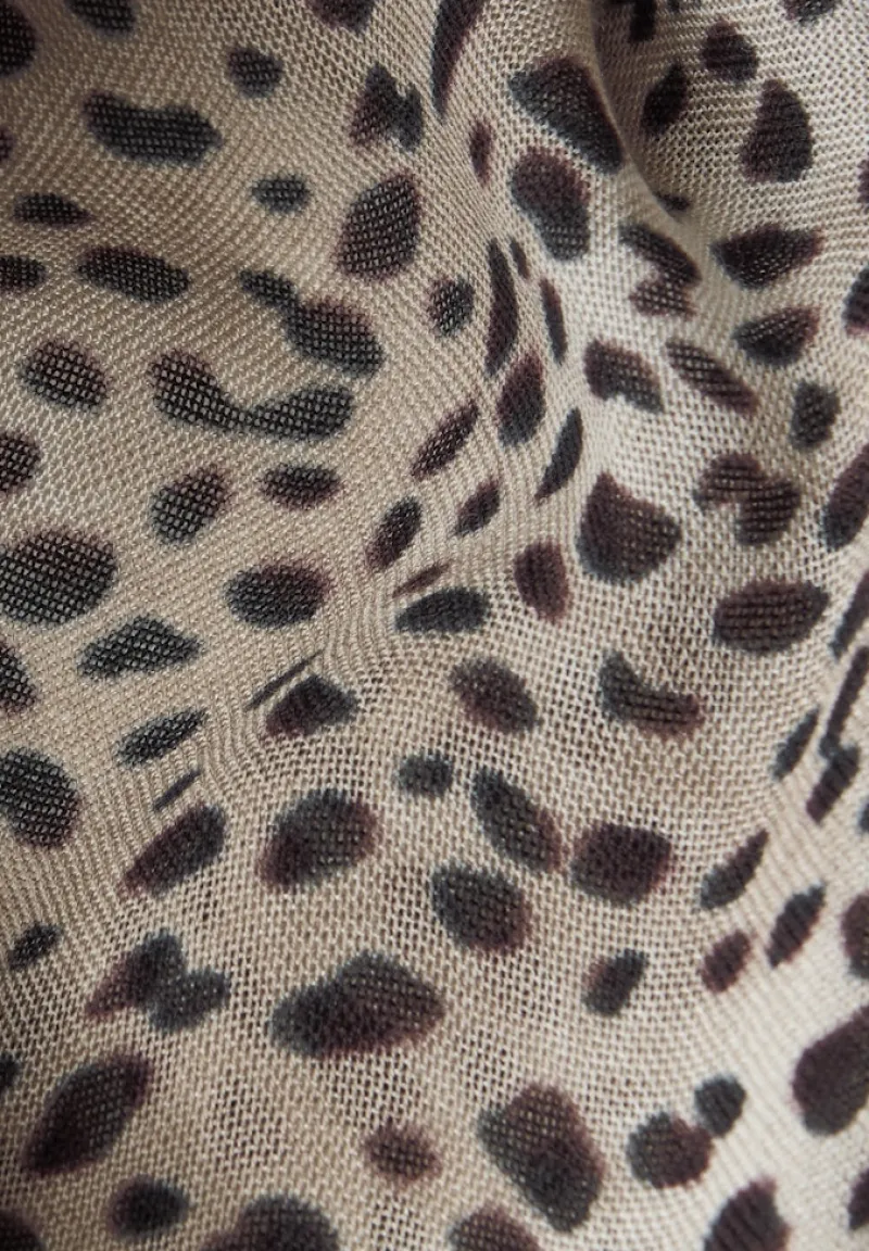 Street One Accessoires*Gemusterter Loop Schal Black