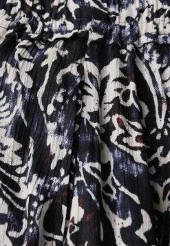 STREET ONE STUDIO Röcke*Gemusterter Musselin-Rock dark void blue