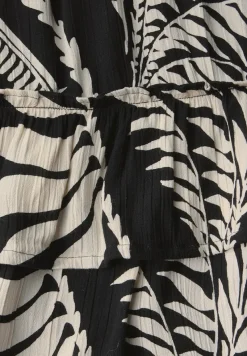 STREET ONE STUDIO Röcke*Gemusterter Paperbag Rock Black