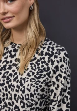 Street One Shirts*Gemustertes Jacquard Shirt soft beige