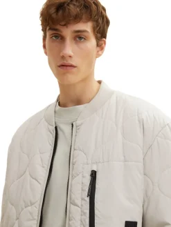 Tom Tailor Denim Jacken*Gesteppte Bomberjacke light dove grey