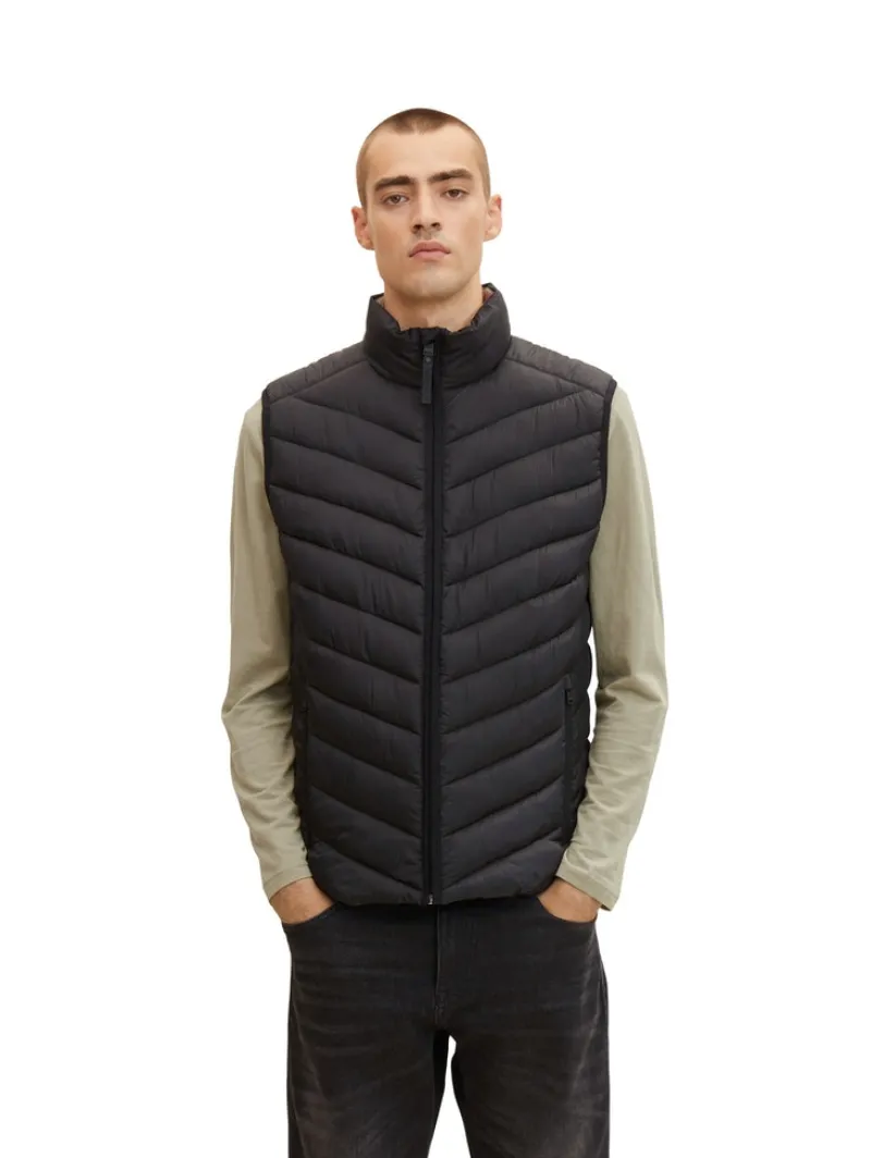 Tom Tailor Westen|Big Boys*Gesteppte Weste Black