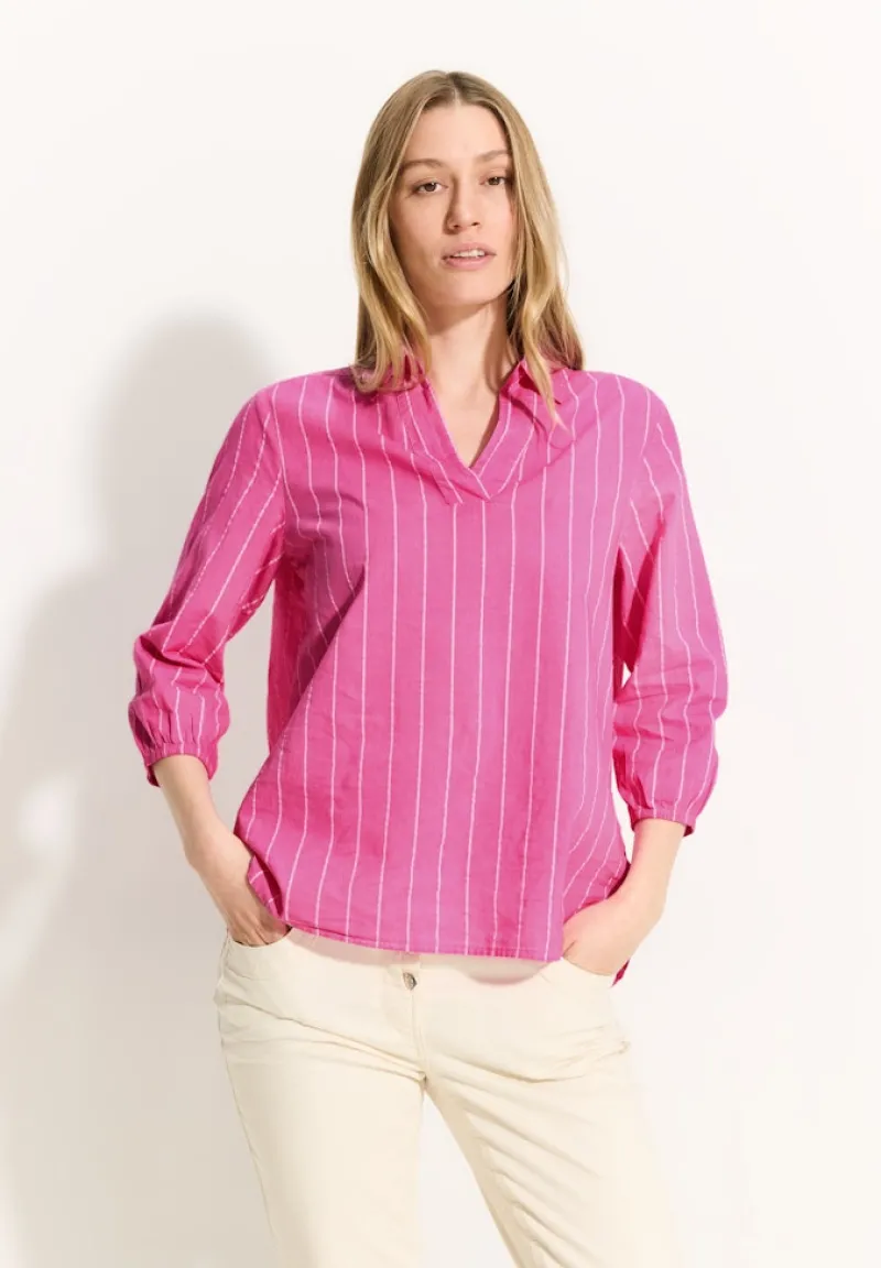 Cecil Blusen*Gestreifte Bluse bloomy pink