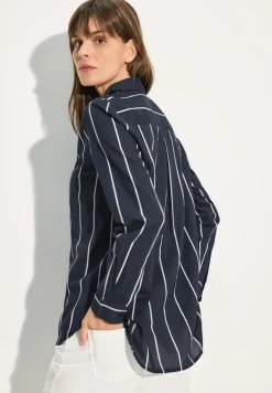 Cecil Blusen*Gestreifte Bluse universal blue