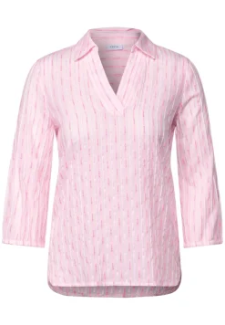 Cecil Blusen*Gestreifte Bluse vanilla white