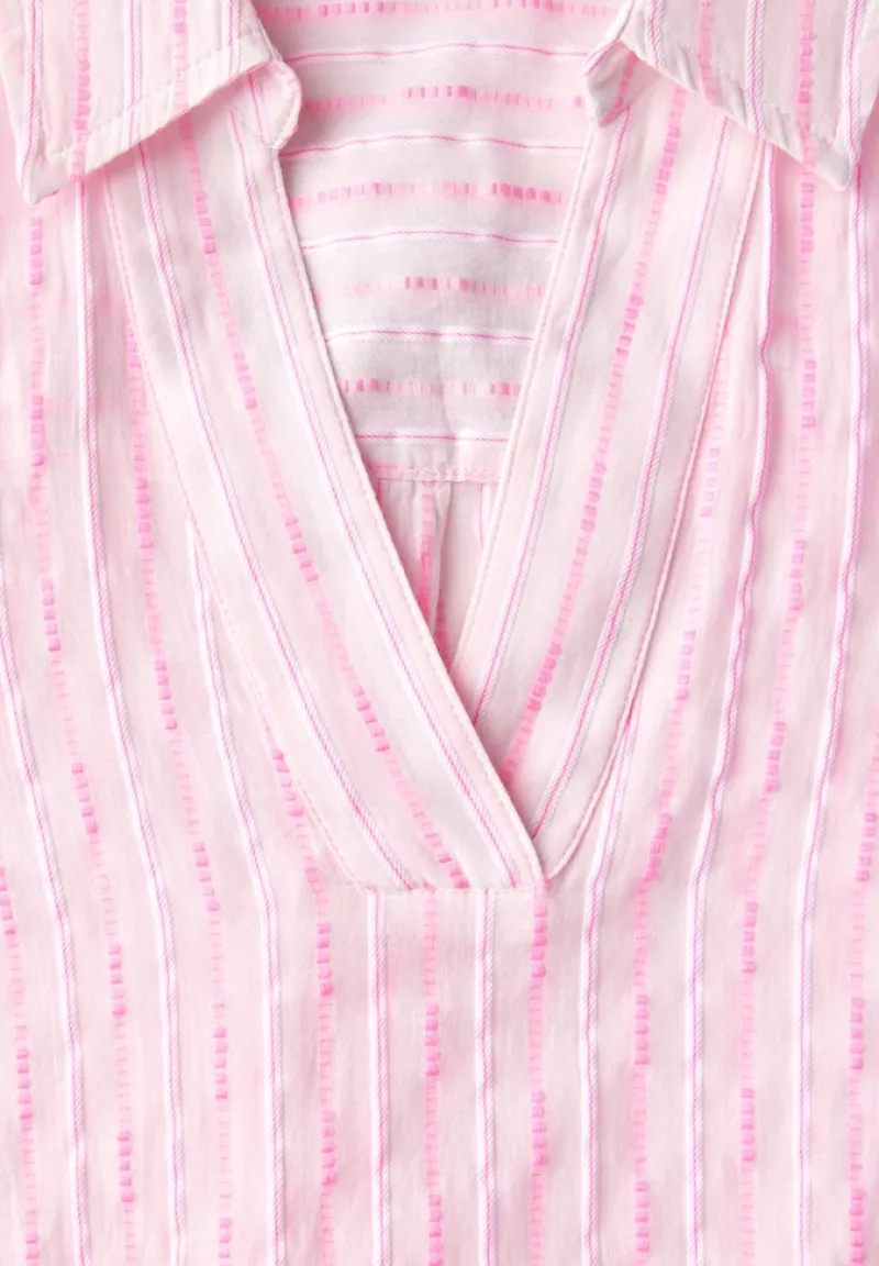 Cecil Blusen*Gestreifte Bluse vanilla white