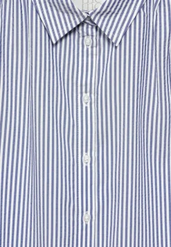 Street One Blusen*Gestreifte Sommer Bluse original blue