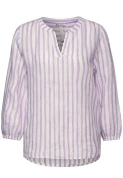 Street One Blusen*Gestreifte Tunika Bluse smell of lavender