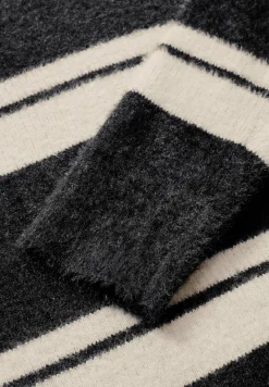 Cecil Pullover & Sweatshirts*Gestreifter Pullover Black