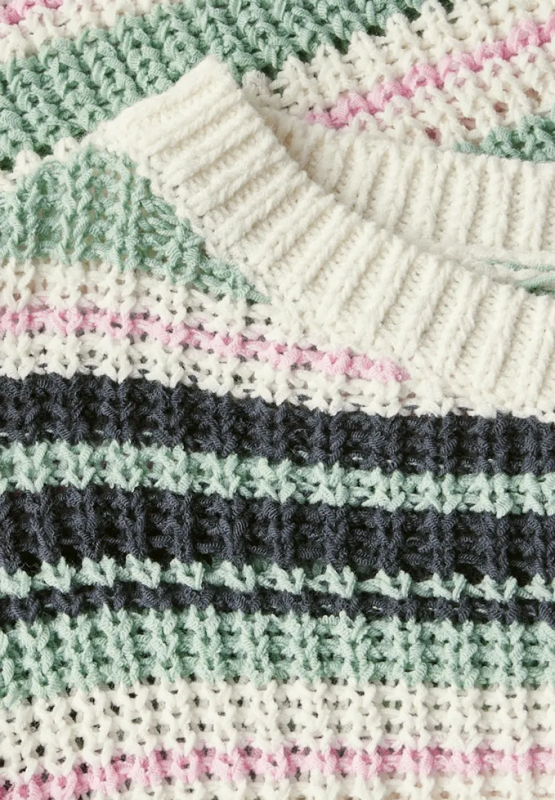 Cecil Pullover & Sweatshirts*Gestreifter Pullover slate khaki