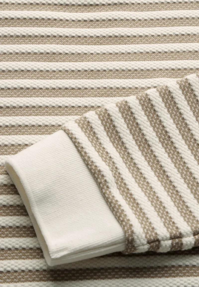 Street One Shirts*Gestreiftes Shirt honey sand