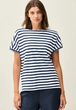 Cecil Shirts*Gestreiftes Strukturshirt urban navy blue