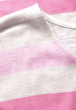 Street One Shirts*Gestreiftes T-Shirt glory red