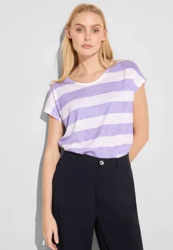 Street One Shirts*Gestreiftes T-Shirt smell of lavender