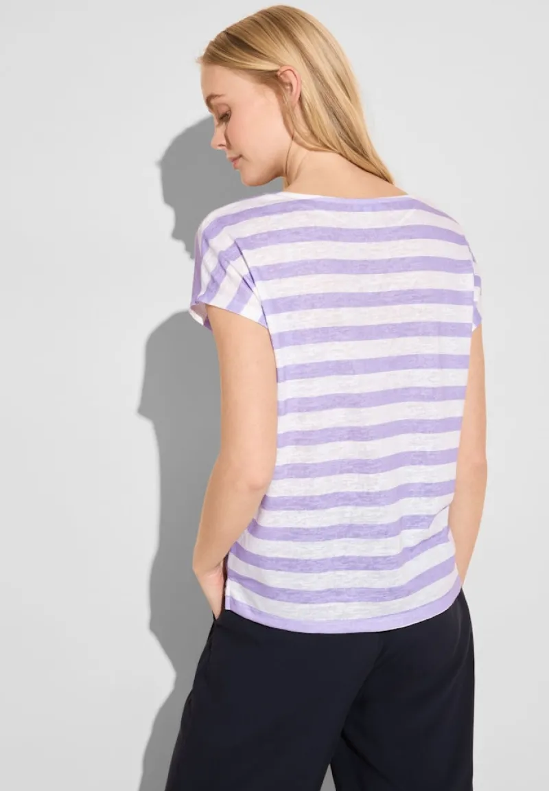 Street One Shirts*Gestreiftes T-Shirt smell of lavender