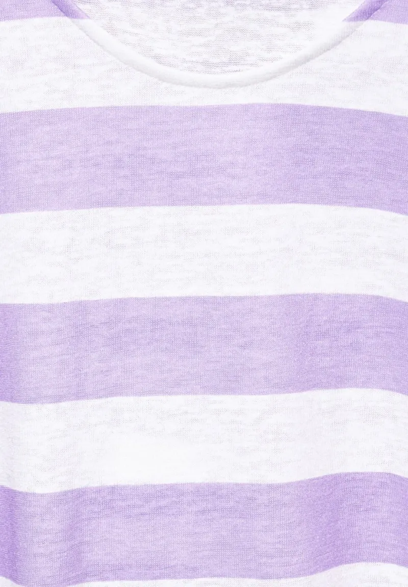 Street One Shirts*Gestreiftes T-Shirt smell of lavender