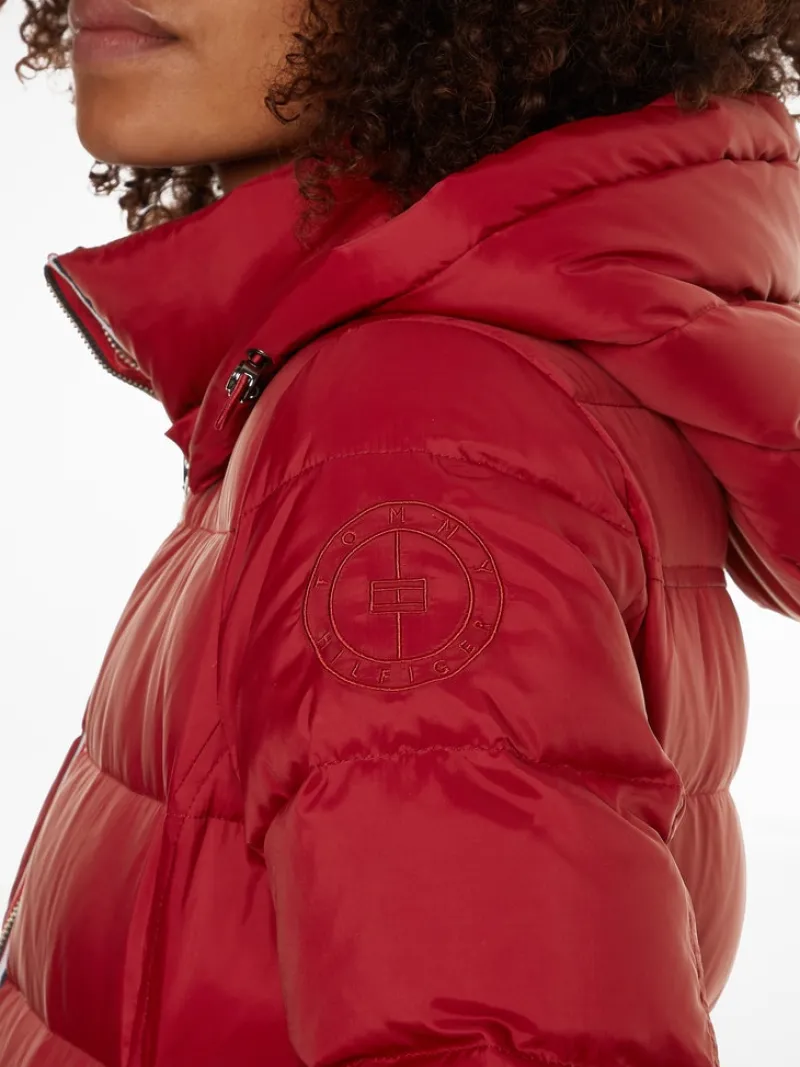 Tommy Hilfiger Jacken*GLOBAL STRIPE DOWN JKT rouge