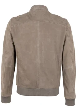 Gipsy Jacken|Big Boys*GMBerret LNUV Lederjacke grey-green