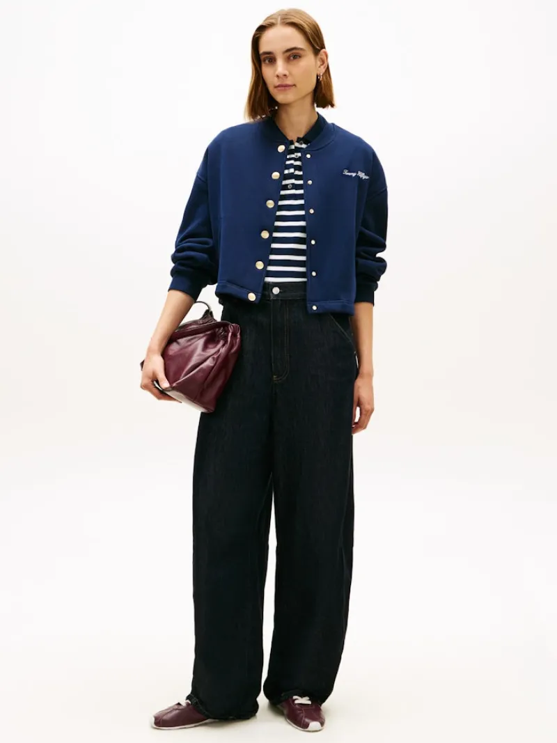 Tommy Hilfiger Jacken*GOLD BTN HWK BOMBER dark night navy