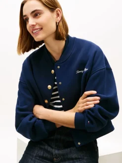 Tommy Hilfiger Jacken*GOLD BTN HWK BOMBER dark night navy