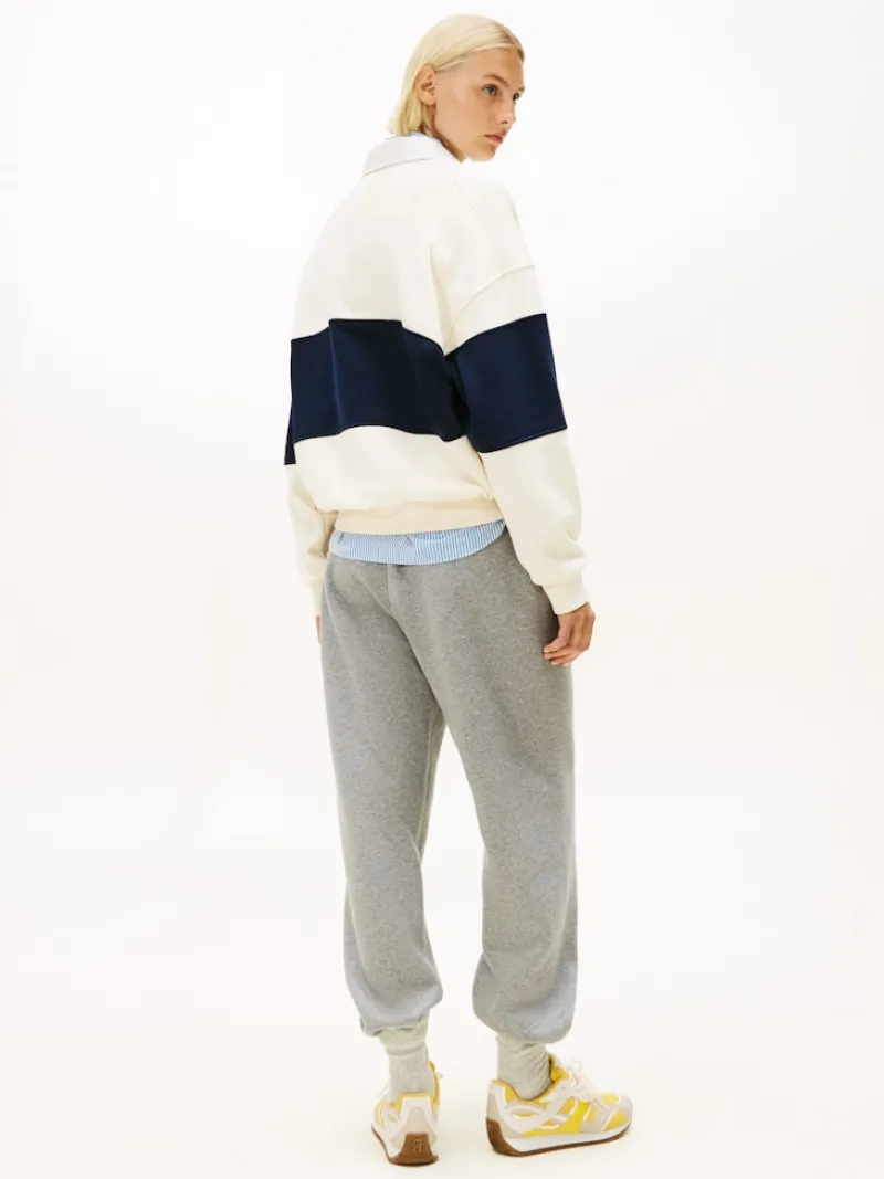 Tommy Hilfiger Pullover & Sweatshirts*GOLD BTN RUGBY SWTSRT calico