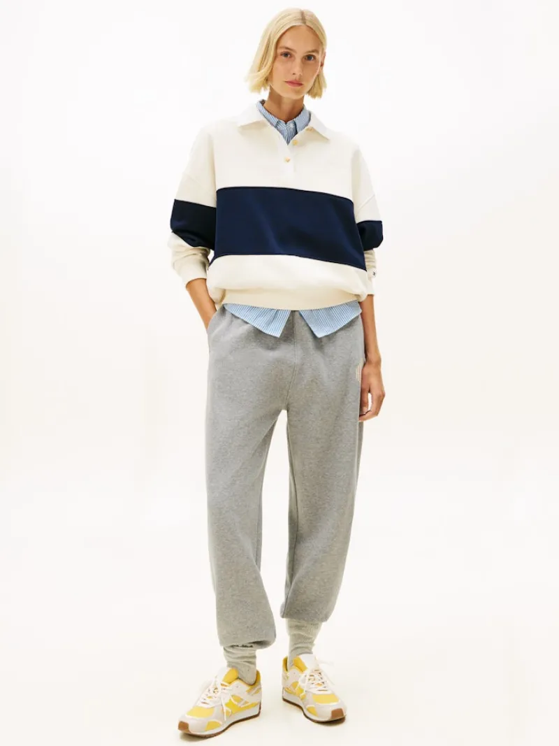 Tommy Hilfiger Pullover & Sweatshirts*GOLD BTN RUGBY SWTSRT calico