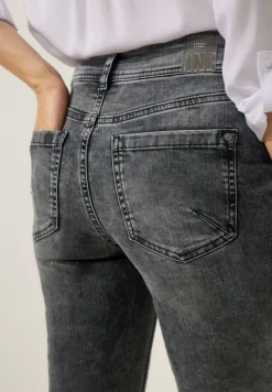 Street One Jeans*Graue Slim Fit Jeans authentic dark grey wash