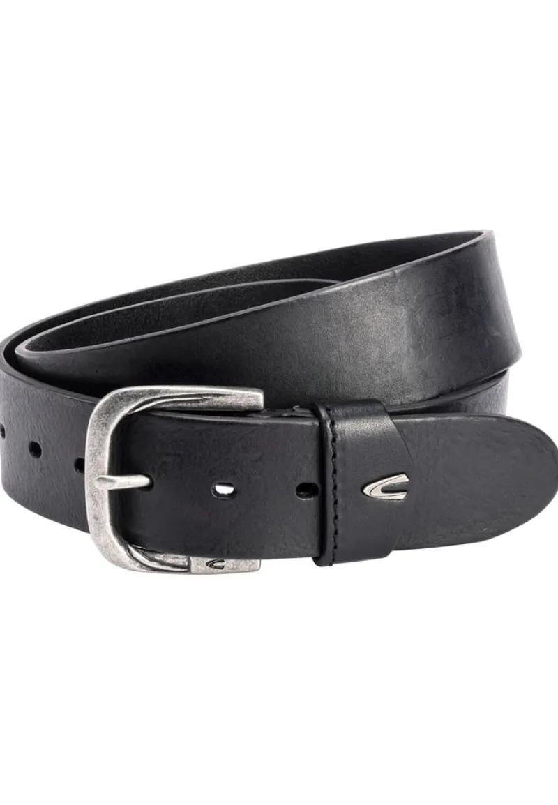 Camel Active Accessoires*Gürtel aus Vollrindleder Black