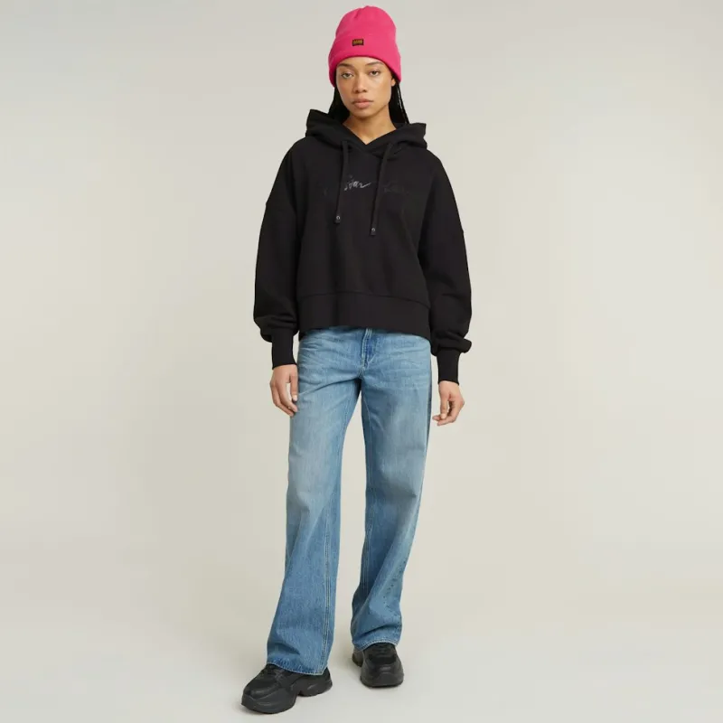 G-star Raw Pullover & Sweatshirts*G-script ovs hdd sw wmn dk black