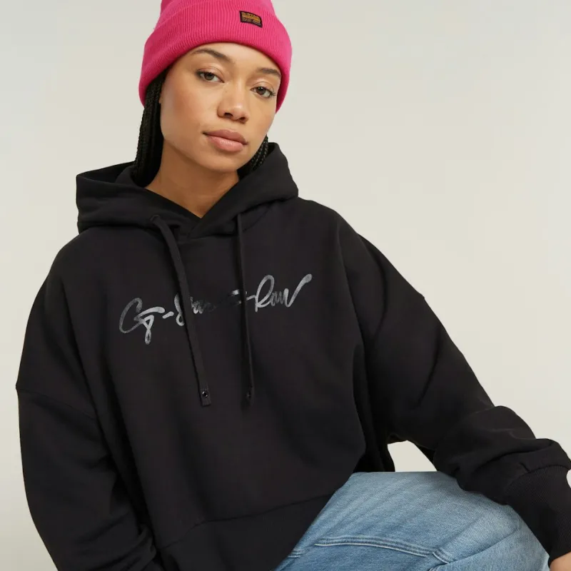 G-star Raw Pullover & Sweatshirts*G-script ovs hdd sw wmn dk black