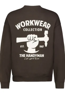 Eight 2 Nine Pullover & Sweatshirts*H10608BC21515A deep chocolate brown