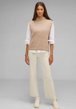 Street One Jeans*Helle Casual Fit Jeans ecru soft wash